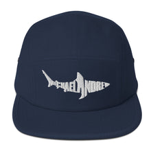 Load image into Gallery viewer, Shark Five Panel Cap
